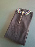 koerstruitje wielertrui regenboog retro zwart campitello, S, Vêtements d'extérieur, Enlèvement ou Envoi, Utilisé
