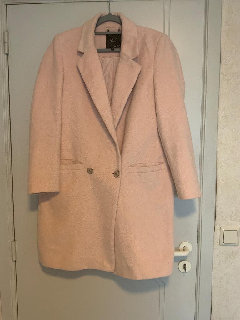 Heel mooie lichtroze mantel van Sora by JBC, Kleding | Dames, Jassen | Winter, Verzenden