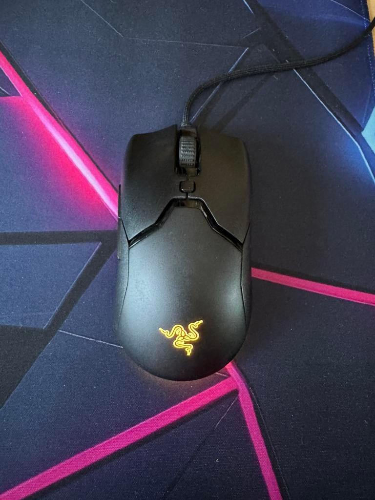 Razer gaming muis mini viper bedraad, Computers en Software, Ophalen, Muis, Gaming muis, Zo goed als nieuw