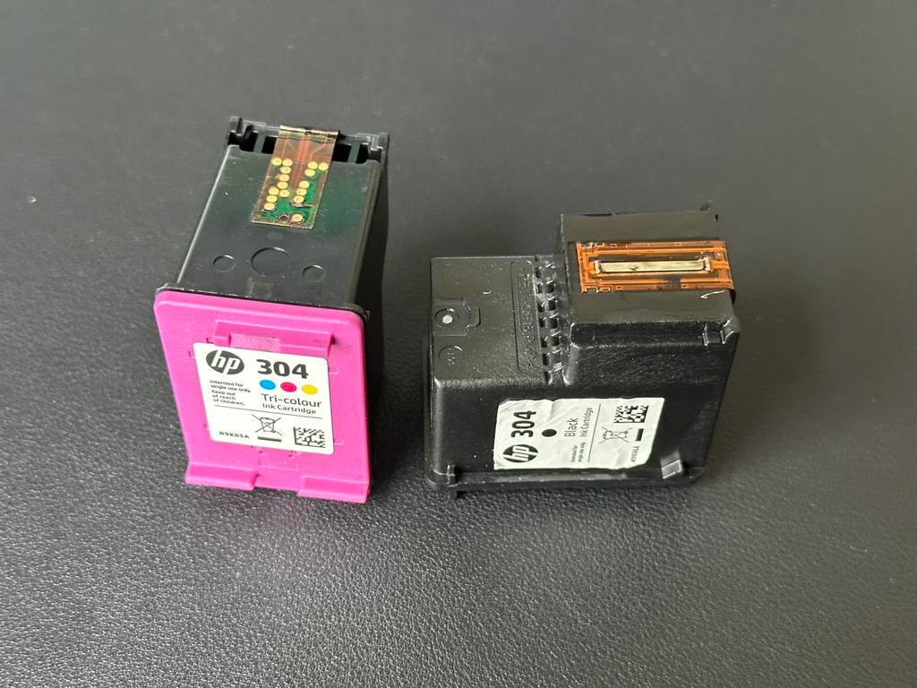 HP 304 inkt patroon zwart en kleur, Ophalen, Zo goed als nieuw