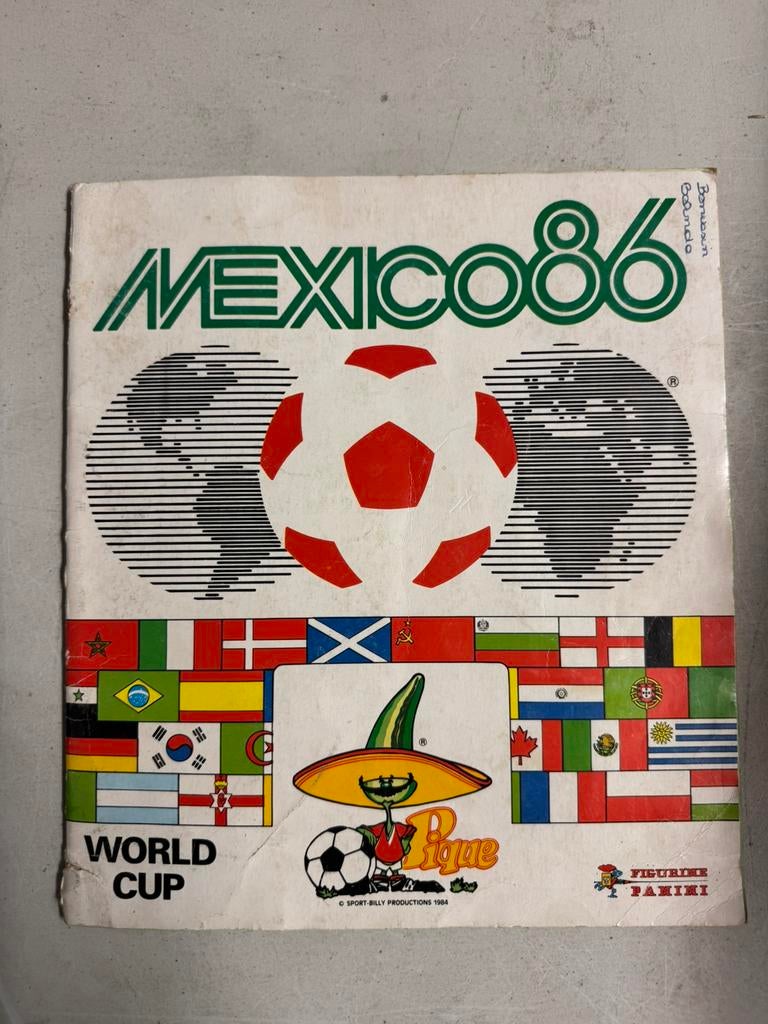 Panini mexico 86, Collections, Enlèvement ou Envoi, Comme neuf