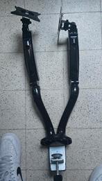 Monitor arm - 2 schermen - bureau bevestiging, Ophalen