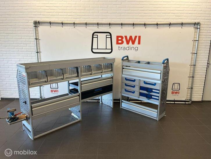 Sortimo set bedrijfswageninrichting L+R complete inrichting, Autos : Divers, Autos divers Autre, Enlèvement ou Envoi