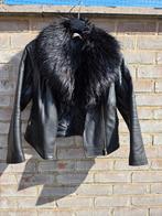 Veste noire en cuir synthétique taille L, Neuf, Taille 38/40 (M), Enlèvement ou Envoi, Kelyna