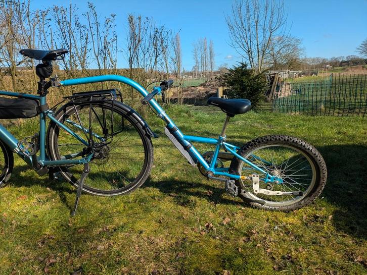 Aanhangfiets 20" Minerva versnellingen, Fietsen en Brommers, Fietsaccessoires | Aanhangwagens en Karren, Aanhangfiets, Ophalen