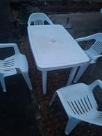 salon de jardin en plastique, Enlèvement