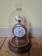 Oude zakhorloge Rosskopf 1900-1950 met stolp, Enlèvement ou Envoi, Montre de poche, Autres marques