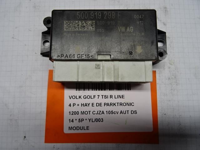 UNITE ELECTRONIQUE Volkswagen Golf VII (AUA) (5Q0919298F), Utilisé, Volkswagen