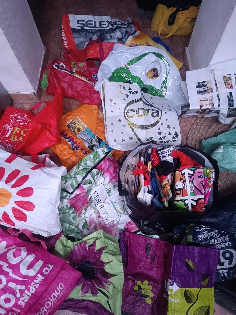 Lot de beaucoup de sacs à courses et congélation, Bijoux, Sacs & Beauté, Sacs | Sacs Femme, Enlèvement, Utilisé, Autres couleurs