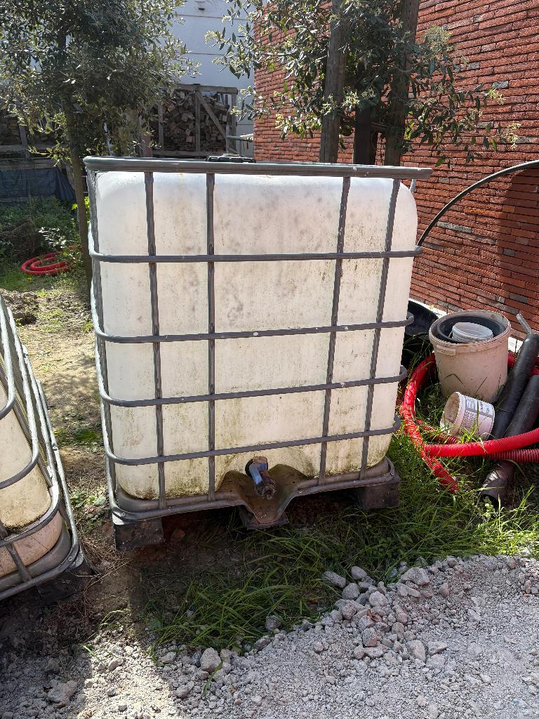 IBC vaten - 1.000l, Ophalen