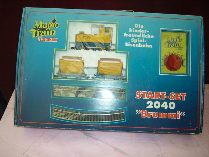 KIT DE DÉMARRAGE FLEISCHMANN 2040 « BRUMMI » SCALE Oe, Hobby & Loisirs créatifs, Trains miniatures | Échelles Autre, Comme neuf