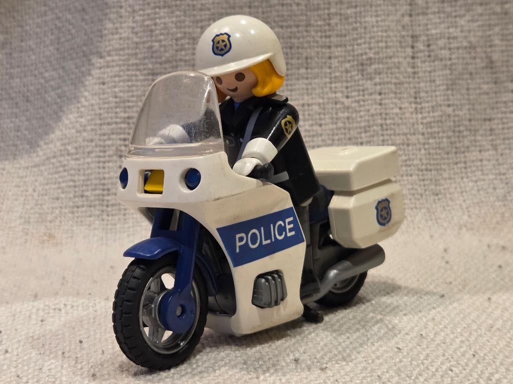 Playmobil Politie Motor (3986), Enlèvement ou Envoi, Utilisé, Ensemble complet