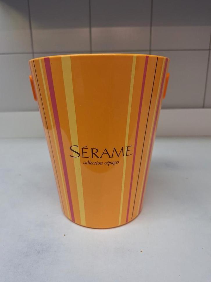 Seau à champagne Sérame, Collections, Marques & Objets publicitaires, Enlèvement ou Envoi