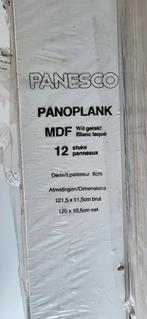 Panoplank en MDF laqué blanc, 100 à 150 cm, Enlèvement, Autres types, Neuf