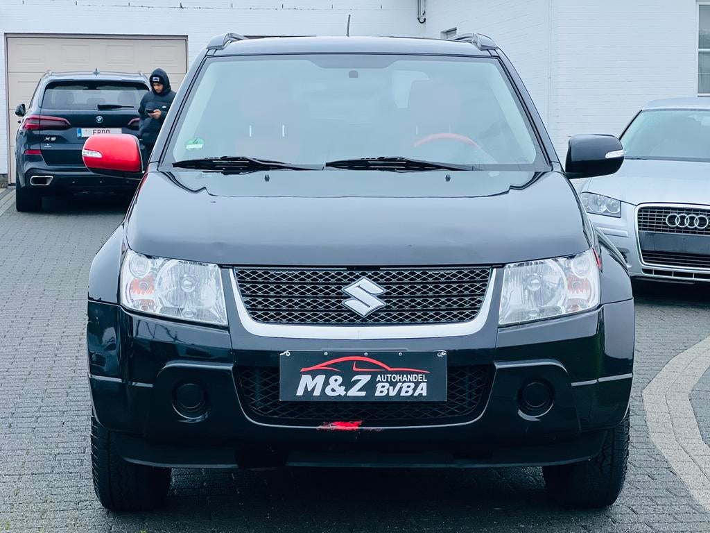 Suzuki Grand Vitara Club * 1.6i BENZINE * 122.000 Km * LEDER, Auto's, Euro 5, Zwart, Leder, Bedrijf