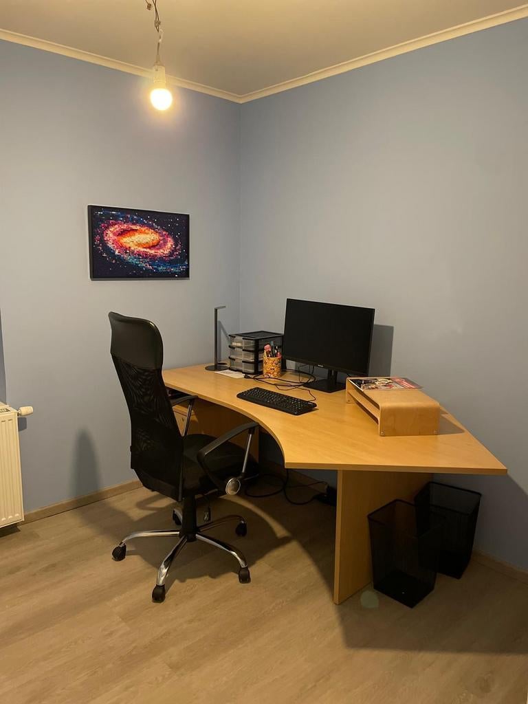 Hoekbureau te koop, Huis en Inrichting, Bureaus, Ophalen, Gebruikt, Hoekbureau, 220 cm