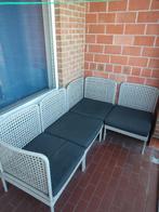 Salon Ikea et Holmen, Jardin & Terrasse, Banque, Utilisé, Sets de jardin, Enlèvement