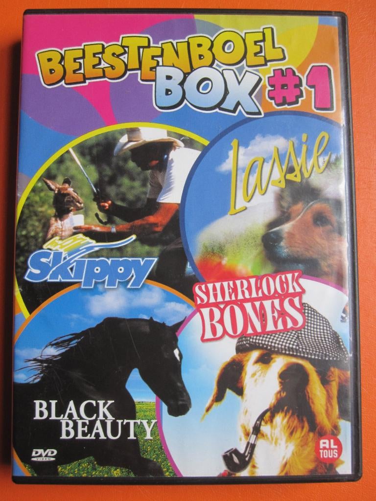 Beestenboel Box 1 (4 films op 2 disc), Alle leeftijden, Boxset, Ophalen of Verzenden, Zo goed als nieuw