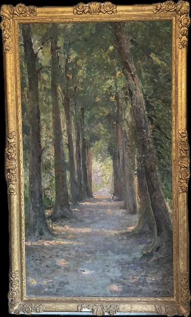 Schilderij olieverf op doek - Henri Geertsen, Antiquités & Art, Art | Peinture | Classique, Enlèvement