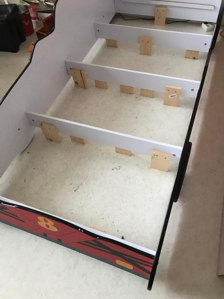 Tienerbed ong 200x100, Enfants & Bébés, Chambre d'enfant | Lits, Enlèvement, Comme neuf