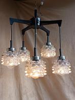 Lampe suspendue Cascade Waterfall 5 Touch Style rétro vintag, Antiquités & Art, Enlèvement ou Envoi