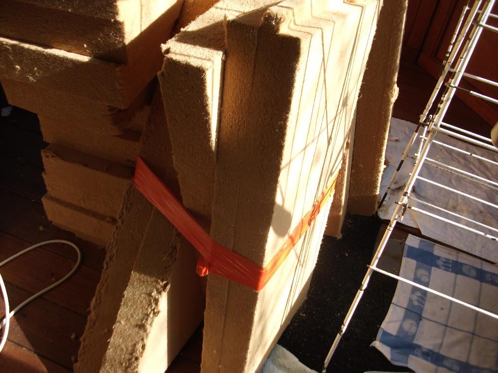 Isolant isolation, Bricolage & Construction, Neuf, Laine de verre, 8 à 12 cm, Enlèvement