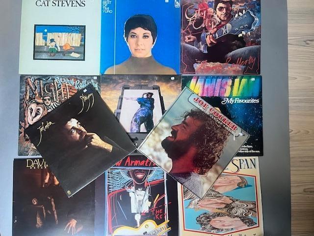 Set van 11 pop lps, Cd's en Dvd's, Vinyl | Pop, Zo goed als nieuw, Verzenden