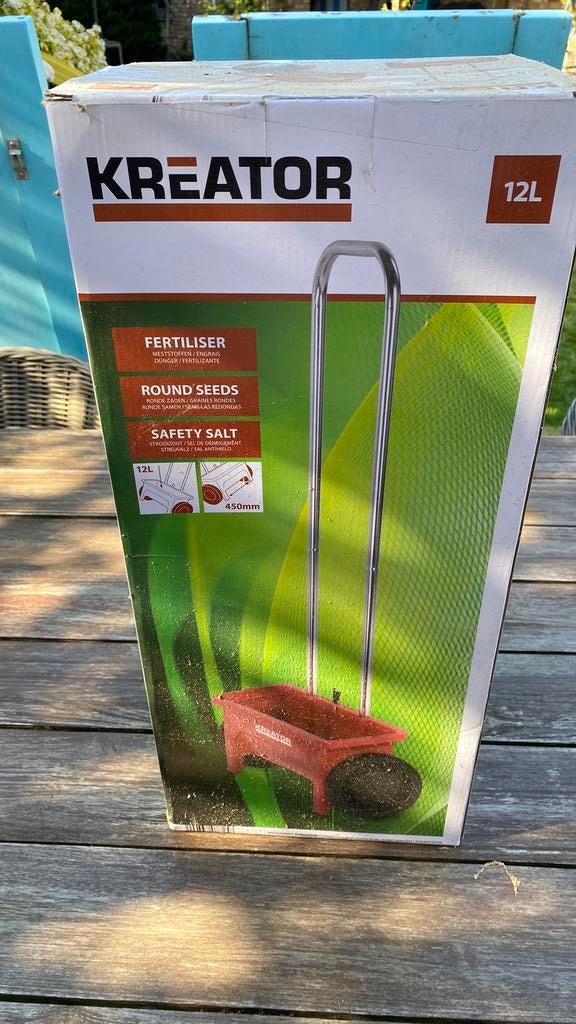 Gazonzaaier, Tuin en Terras, Tuinsproeiers, Ophalen, Nieuw