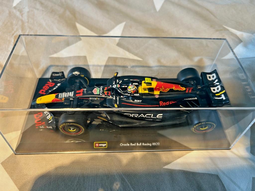1/24 Red Bull RB20, Sergio Perez, 2024, Burago 18-28056P, Ophalen of Verzenden, Nieuw, Auto, Burago