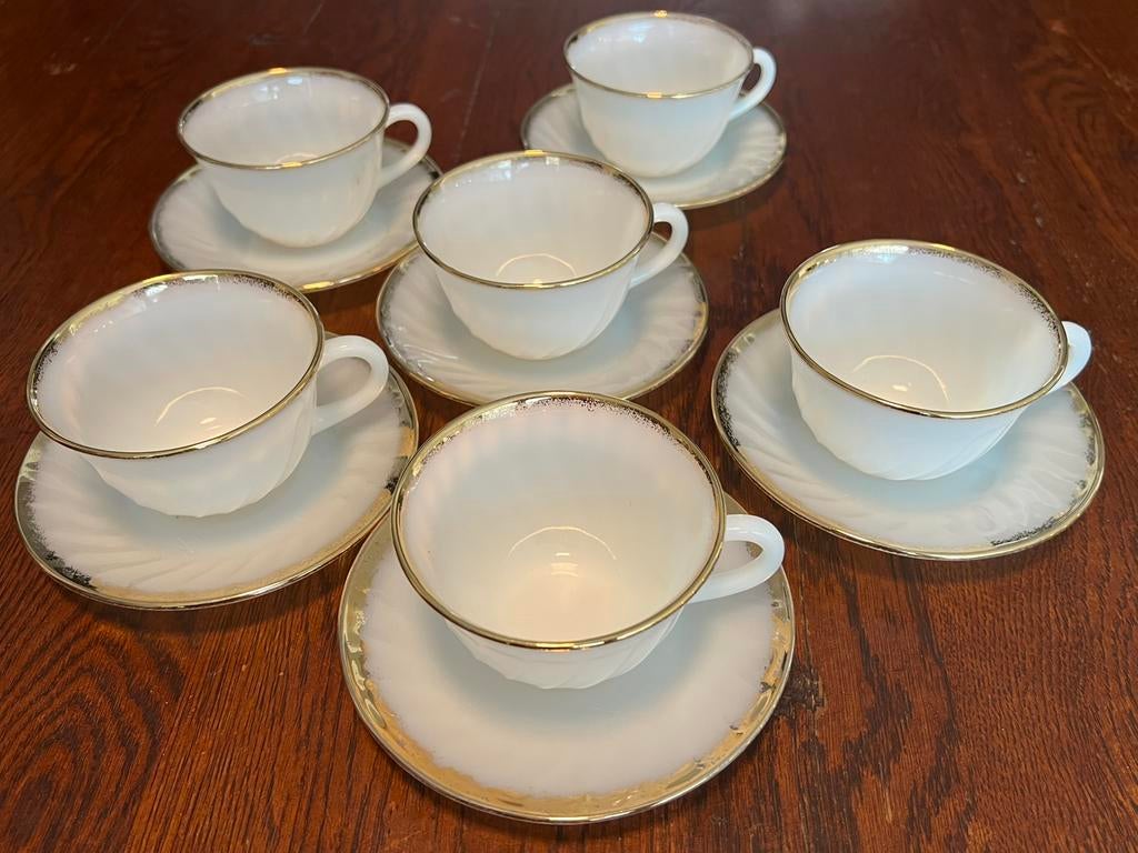 Fire King - Anchor Hocking, Maison & Meubles, Cuisine | Vaisselle, Comme neuf, Tasse(s) et/ou soucoupe(s), Autres styles, Verre