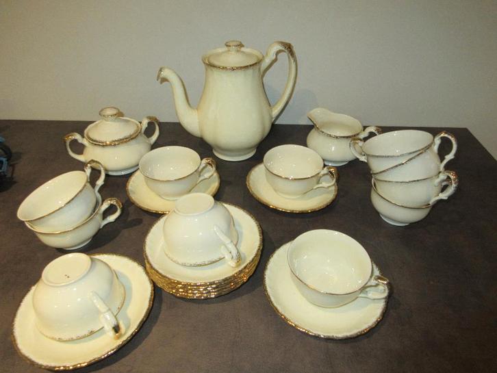 Service à café ancien GRINDLEY England vintage porcelaine, Antiquités & Art, Antiquités | Services (vaisselle) pièces, Enlèvement