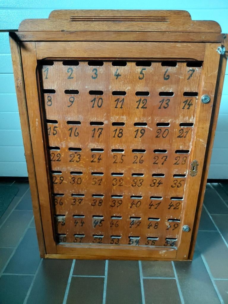 Ancienne banque d'épargne vintage pour café -  à fentes— XXL, Antiquités & Art, Enlèvement