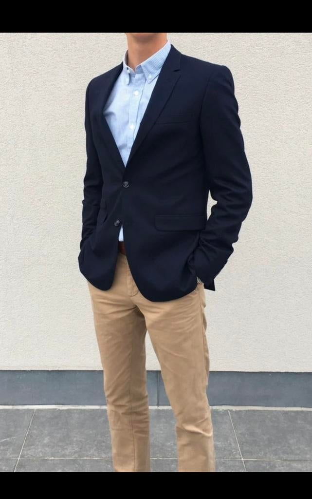 Vest de costume Digel, bleu, taille 94, Enlèvement, Comme neuf, Bleu