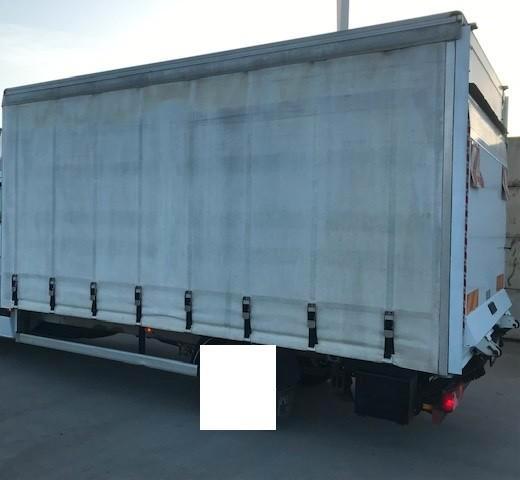 Laadbak met schuifzeil  +  Laadklep 1000kg, Auto's, Bestelwagens en Lichte vracht, Particulier, Mercedes-Benz, Ophalen