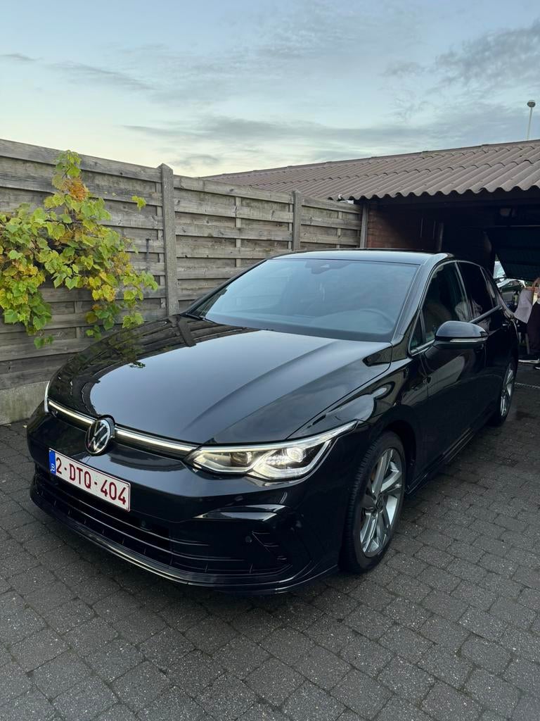 Golf R-Line, Auto's, Zwart, 5 zetels, Stadsauto, Leder en Alcantara