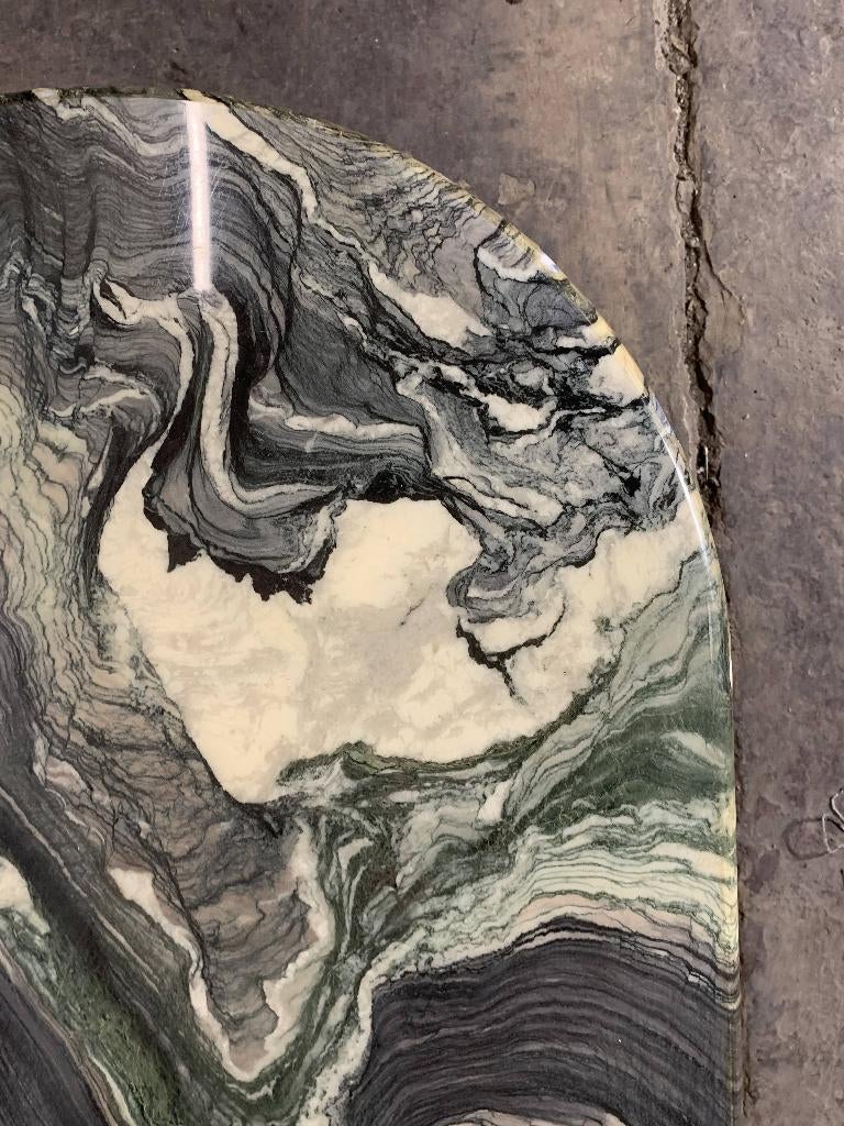 MARMER SALONTAFEL, Huis en Inrichting, Ophalen, Overige materialen, Gebruikt, 100 tot 150 cm