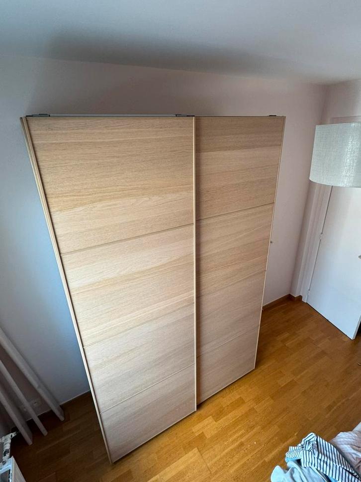 IKEA Pax 1m50 kledingkast met schuifdeuren, Huis en Inrichting, Kasten | Kleerkasten, Zo goed als nieuw, 200 cm of meer, 150 tot 200 cm