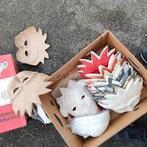 Lot de masques vénitiens en papier mâché, Enlèvement ou Envoi, Comme neuf, Matériel