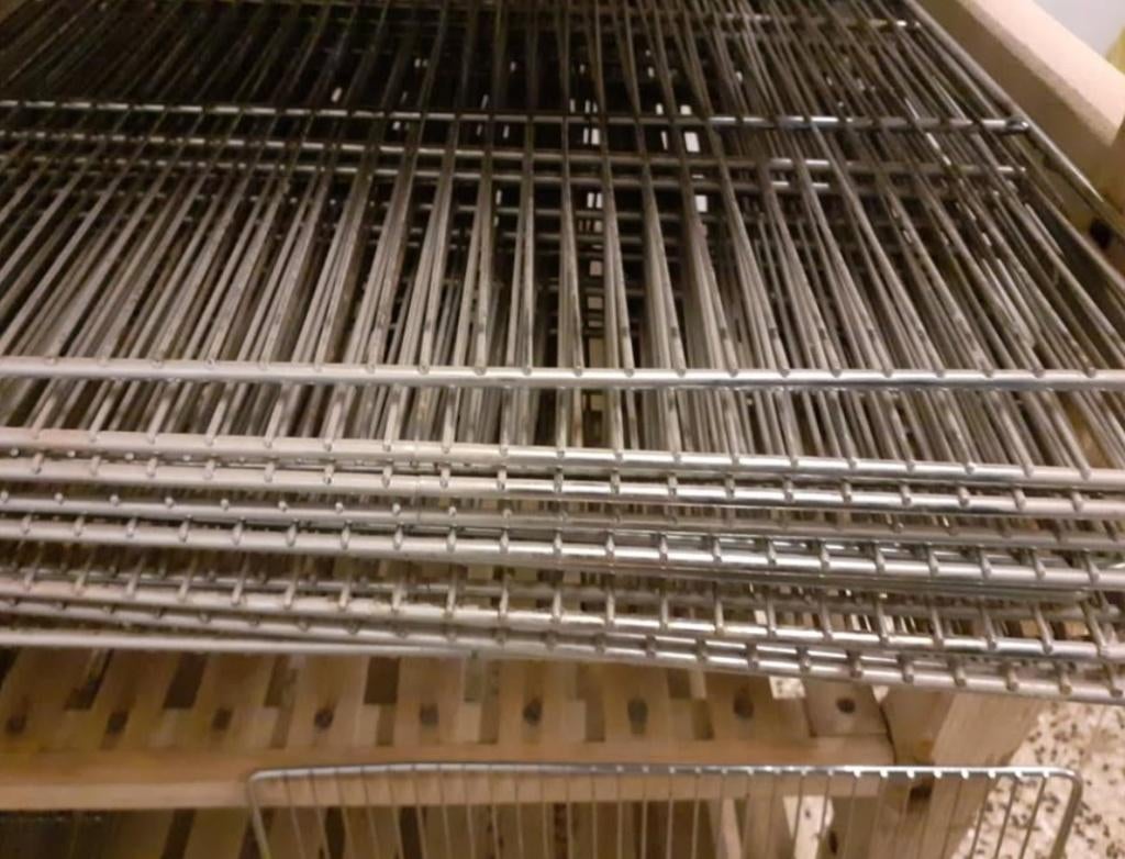 GRILLE INOX 40X60 CM HORECA, Enlèvement, Utilisé, Autres matériaux, Autres types