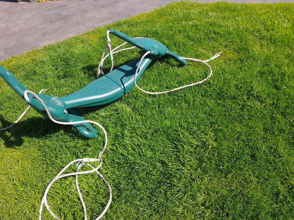 Duo schommel, Kinderen en Baby's, Speelgoed | Buiten | Speeltoestellen, Ophalen, Gebruikt, Schommel