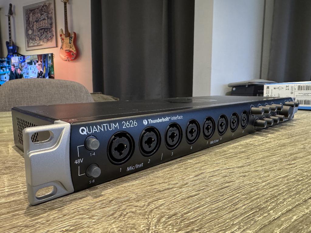 Presonus Quantum 2626 audio interface, TV, Hi-fi & Vidéo, Appareils professionnels, Comme neuf, Audio, Enlèvement