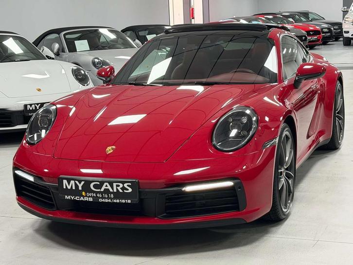 Porsche 992 Carrera 2 Coupé 3.0 Turbo Pdk Pano Chrono Ful C, Auto's, Porsche, Bedrijf, Te koop, ABS, Adaptieve lichten, Airbags