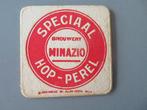 oud bierviltje Brouwerij Minazio Speciaal Hop - Perel, Enlèvement ou Envoi, Comme neuf, Sous-bock, Autres marques