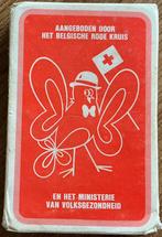 Ancien jeu de cartes LA CROIX-ROUGE BELGE, Enlèvement ou Envoi, Comme neuf, Carte(s) à jouer