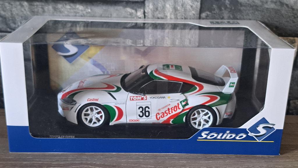 Toyota GR Supra 1/18ème, Hobby & Loisirs créatifs, Voitures miniatures | 1:18, Enlèvement ou Envoi, Solido, Voiture, Solido