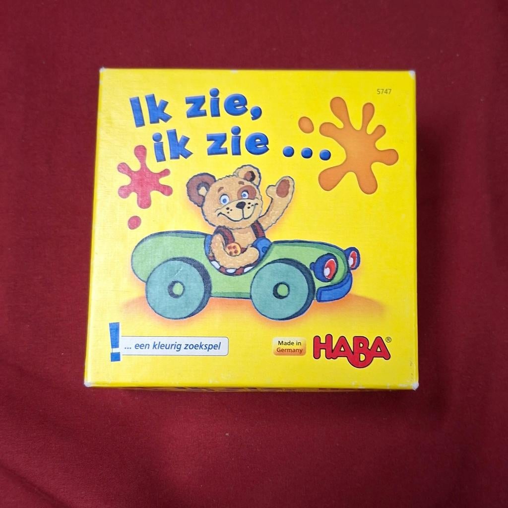 Gezelschapsspel haba : ik zie , ik zie ..., Ophalen of Verzenden