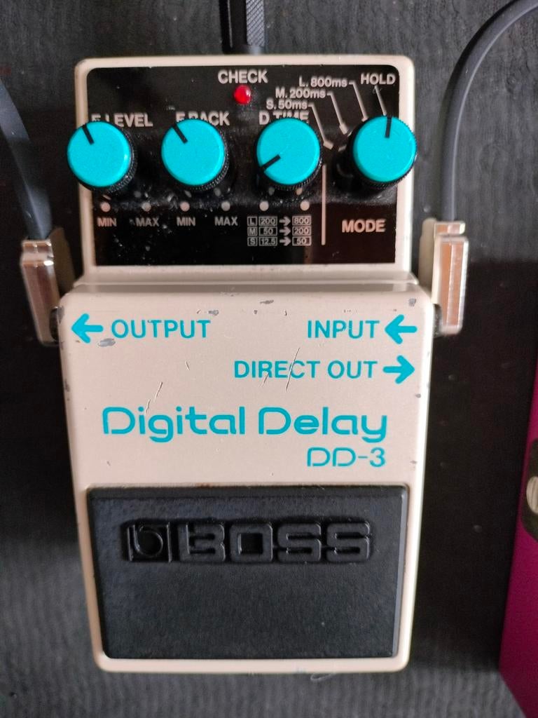 Boss DD-3 (vintage Japan), Muziek en Instrumenten, Effecten, Ophalen of Verzenden, Reverb