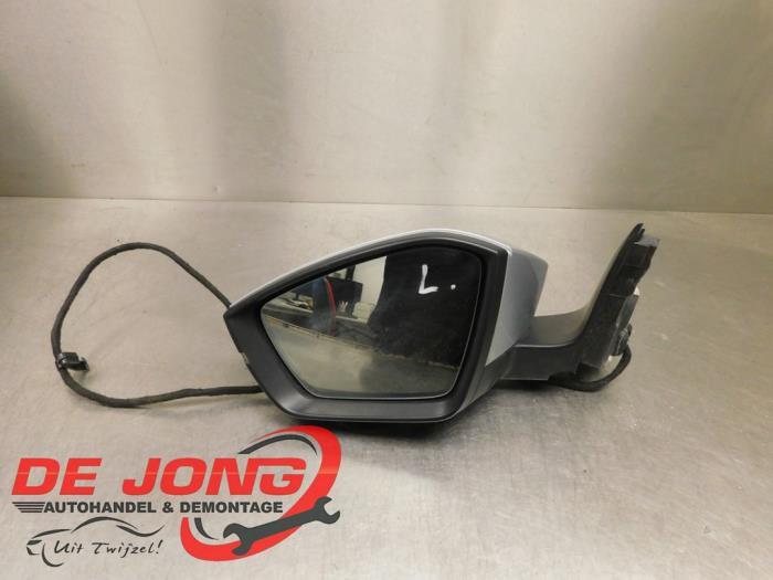 Buitenspiegel links van een Skoda Superb, Gebruikt, -, -, Ophalen of Verzenden
