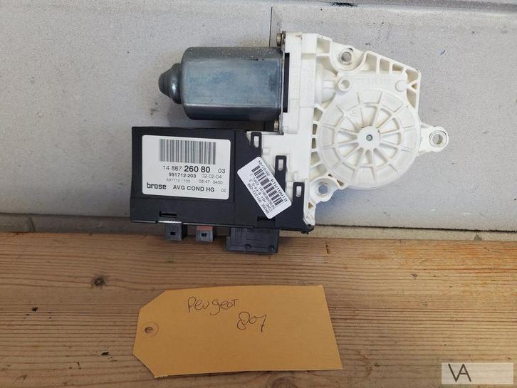 Peugeot 807 Citroen C8 Phedra Ulysse raammotor links voor, Auto-onderdelen, Elektronica en Kabels, Peugeot, Gebruikt, Ophalen of Verzenden