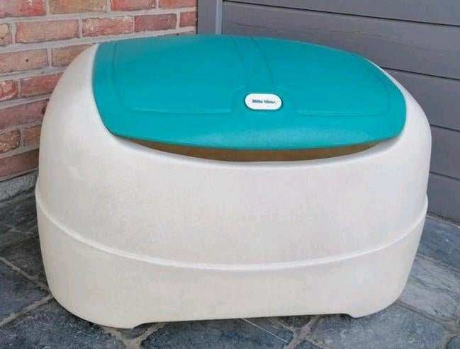 Little Tikes opbergbox, Ophalen